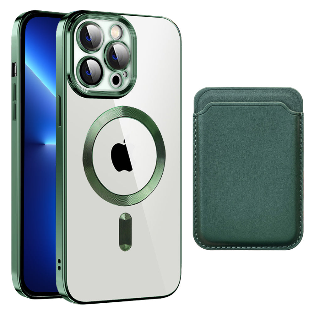 TPU PC-cover til iPhone 13 Pro Max 6,7 tommer Anti-Drop telefoncover Magnetisk slim etui med korttaske TPU PC-cover til iPhone 13 Pro Max 6,7 tommer Anti-Drop telefoncover Magnetisk slim etui med korttaske
